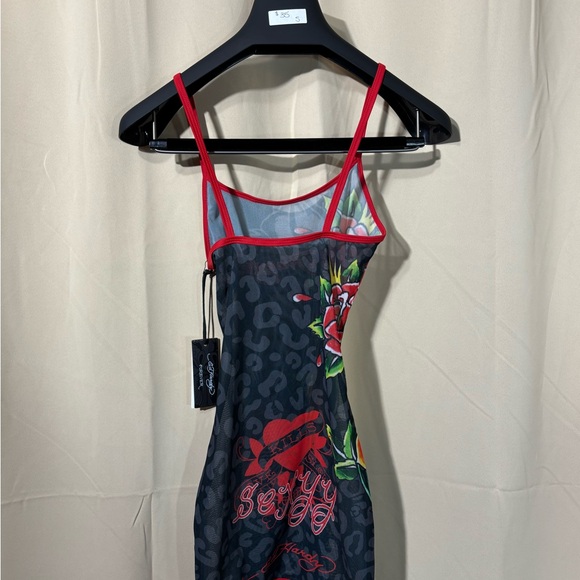 NWT Sexyy Red & Ed Hardy Collab Mesh Dress 🔥 - Picture 8 of 13